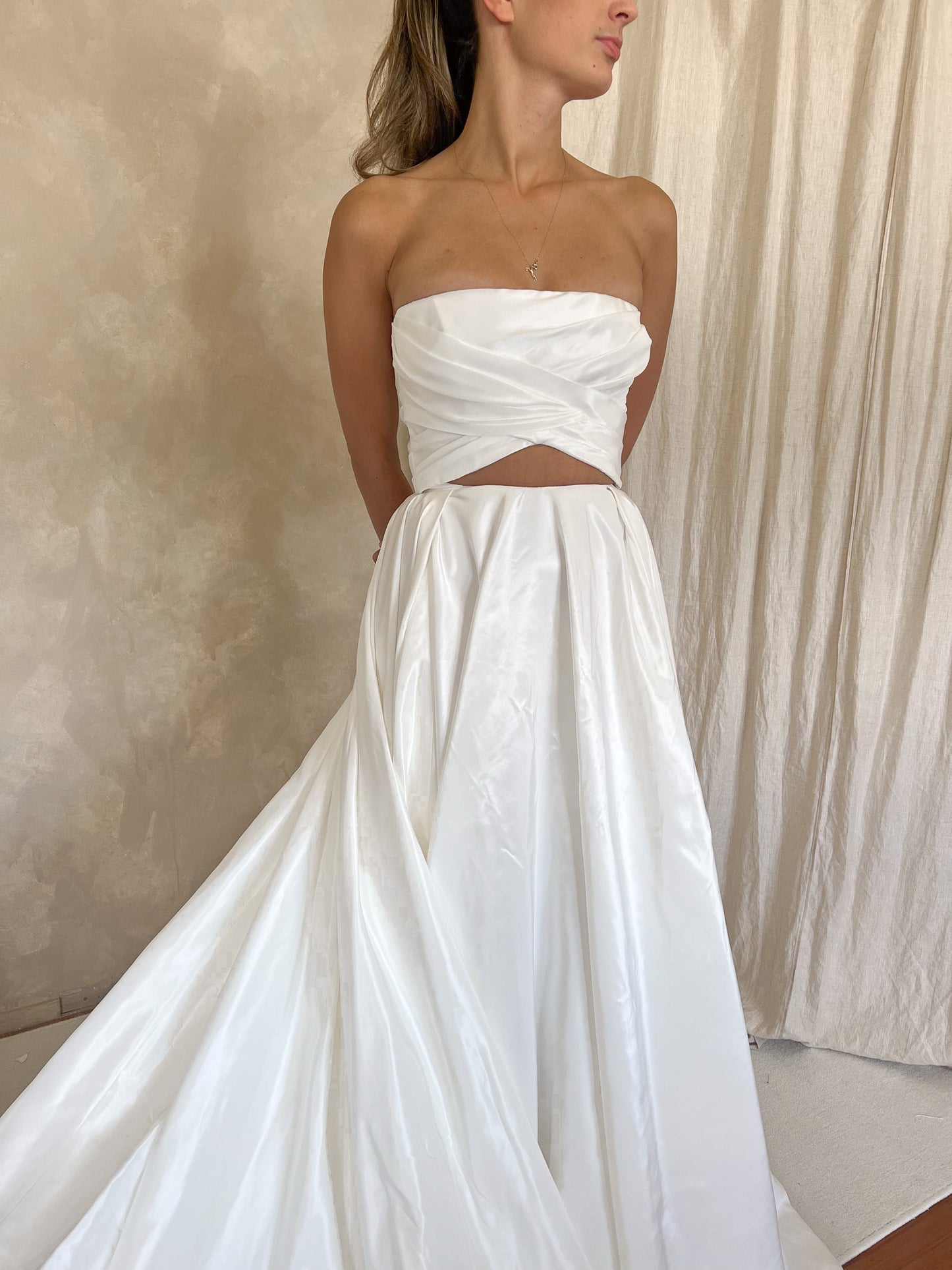 Magnolia Gown with Sleeves