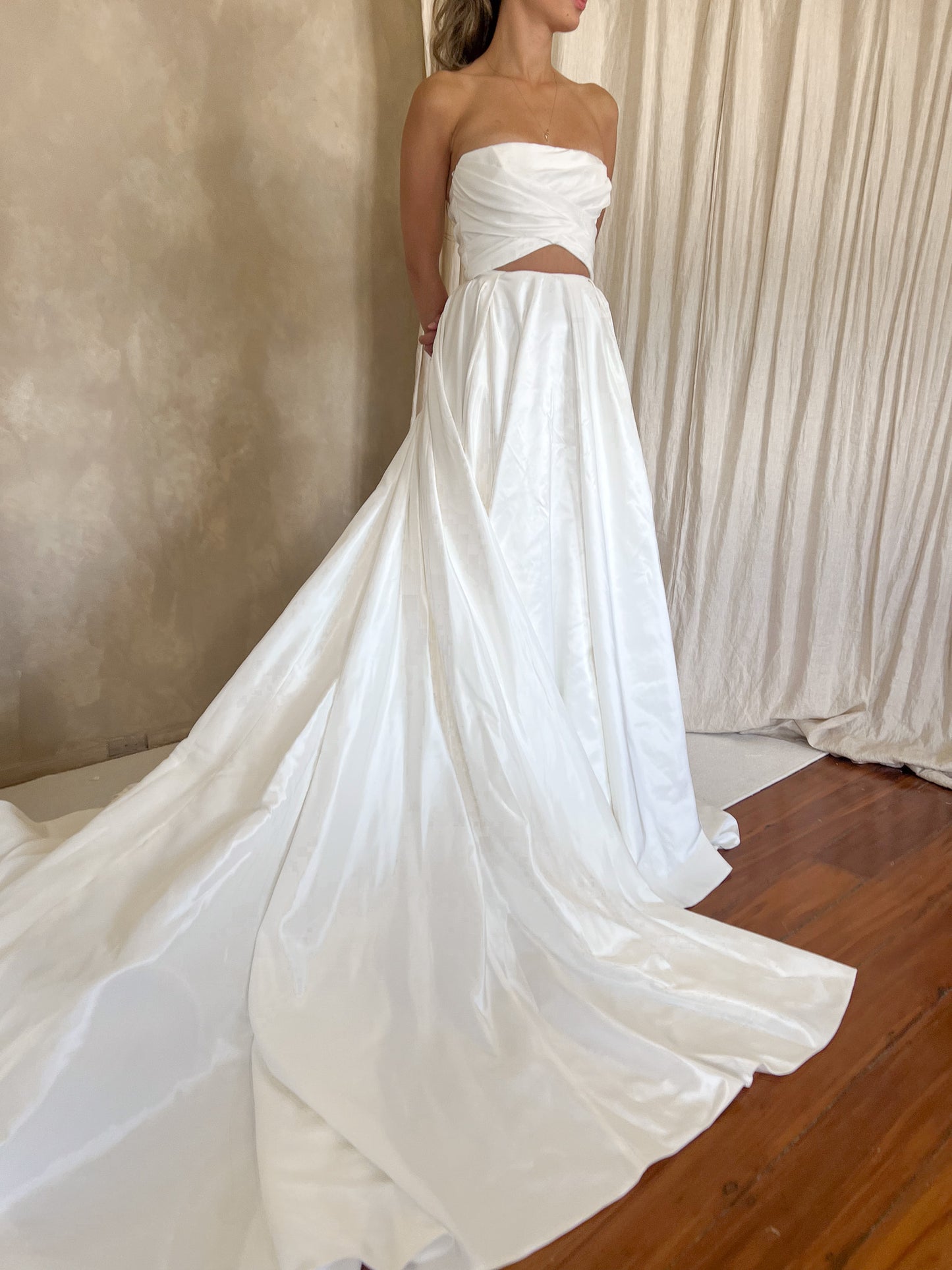 Magnolia Gown with Sleeves
