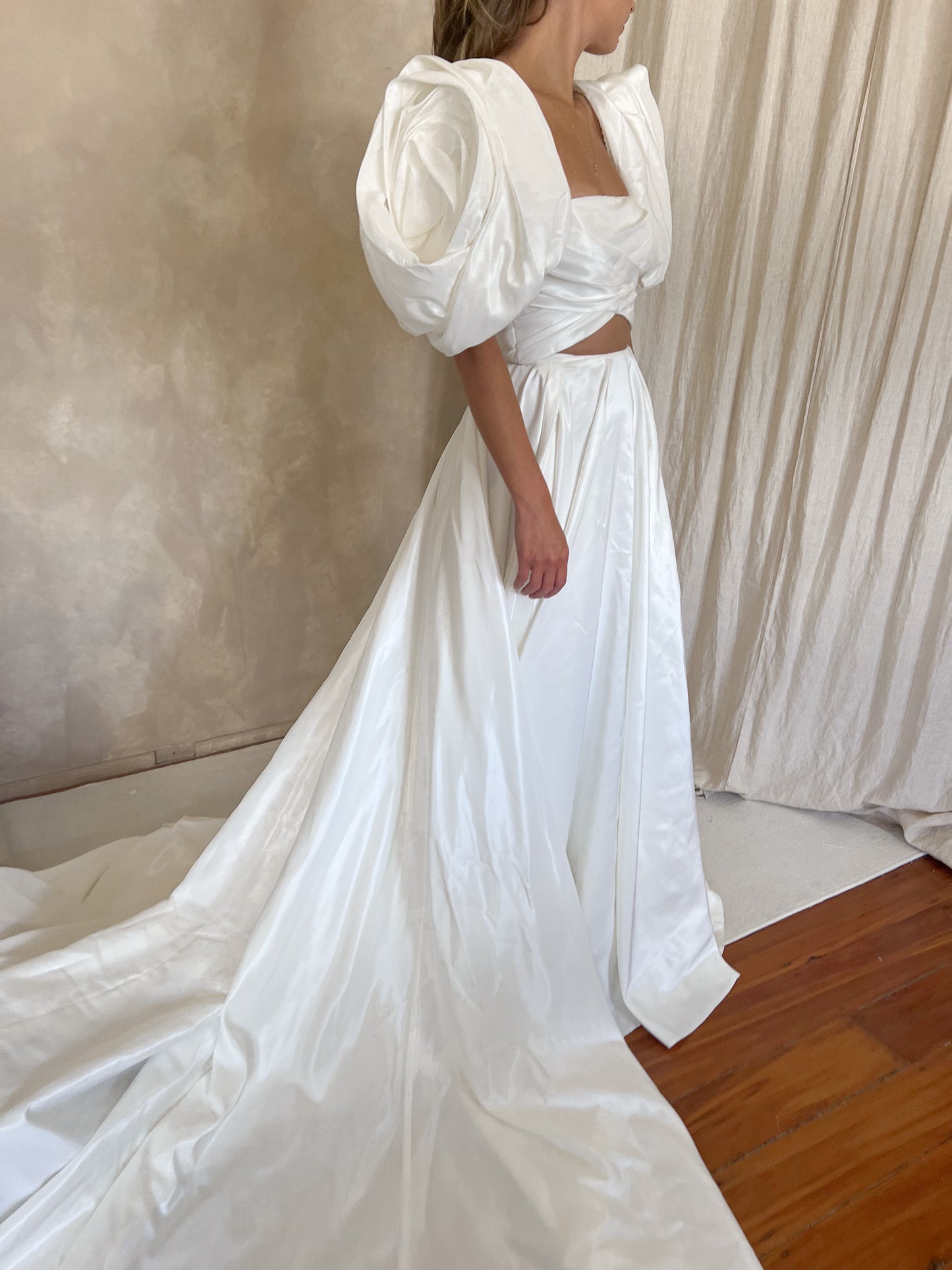 Magnolia Gown with Sleeves