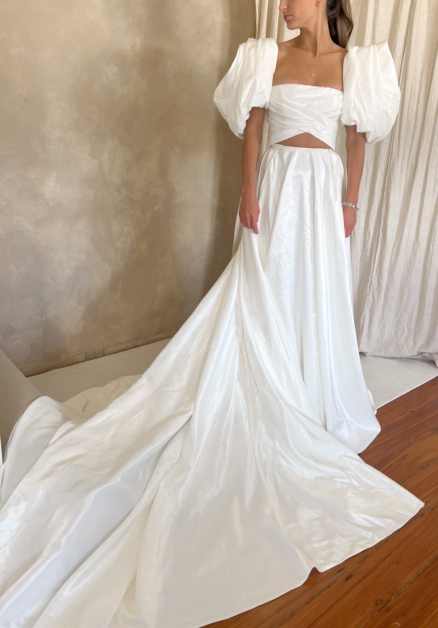 Magnolia Gown with Sleeves