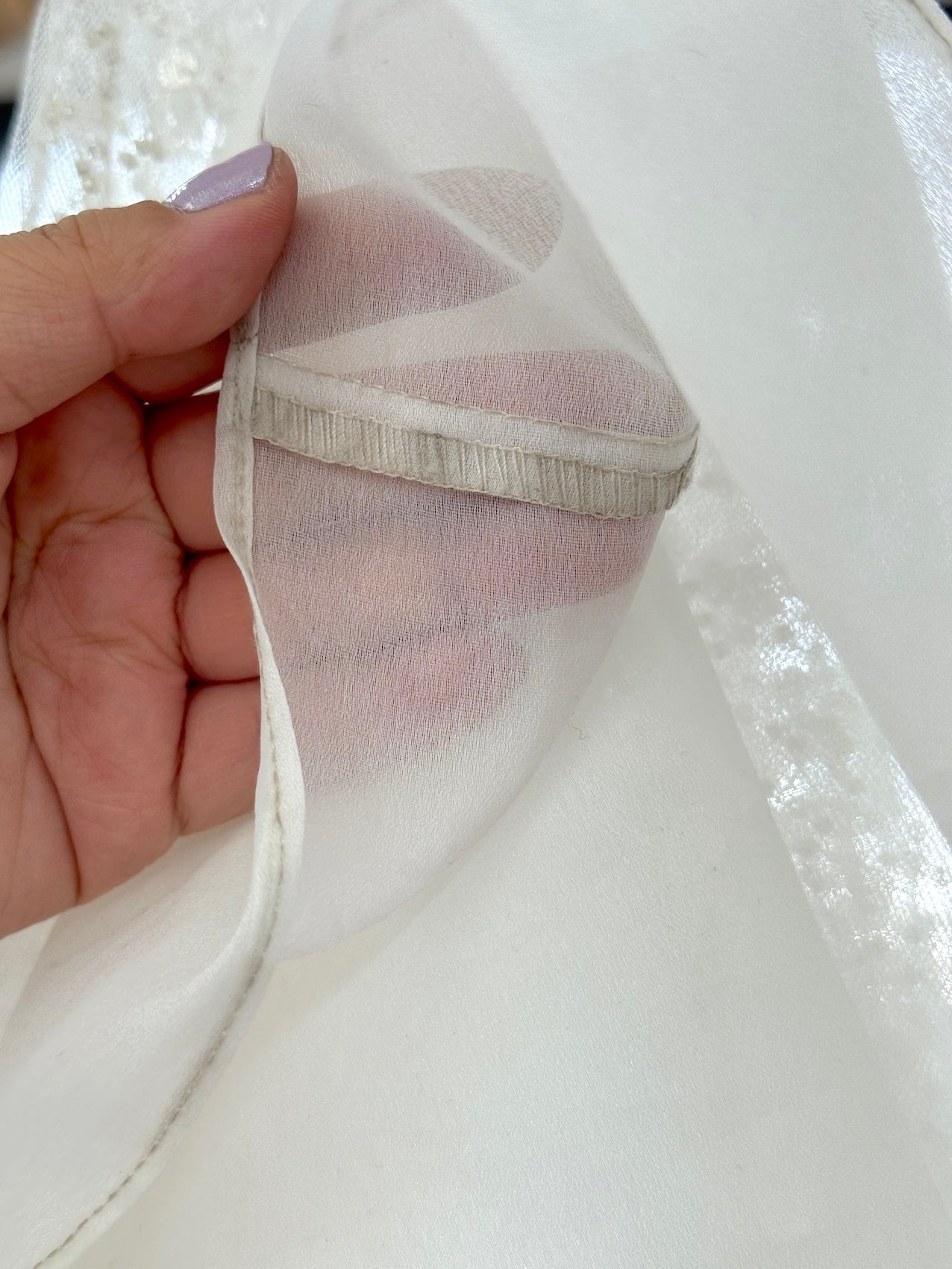 Valley Off-White Gown - UK8