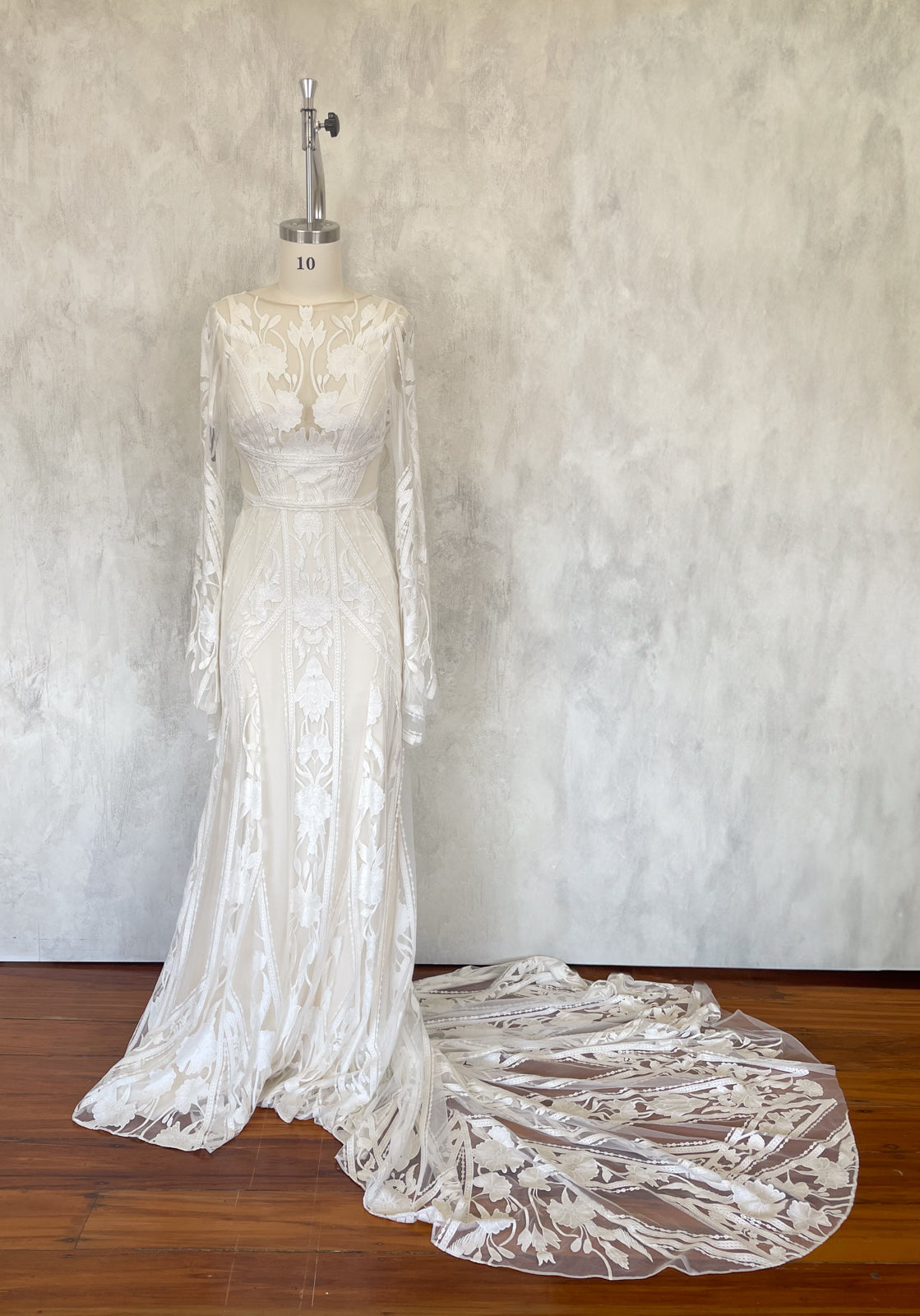 Rider Gown Off White - UK10