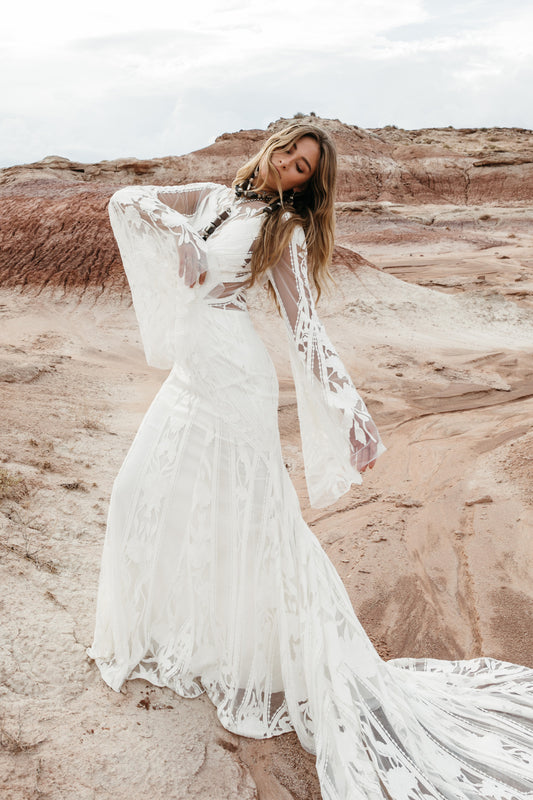 Rider Gown Off White - UK8