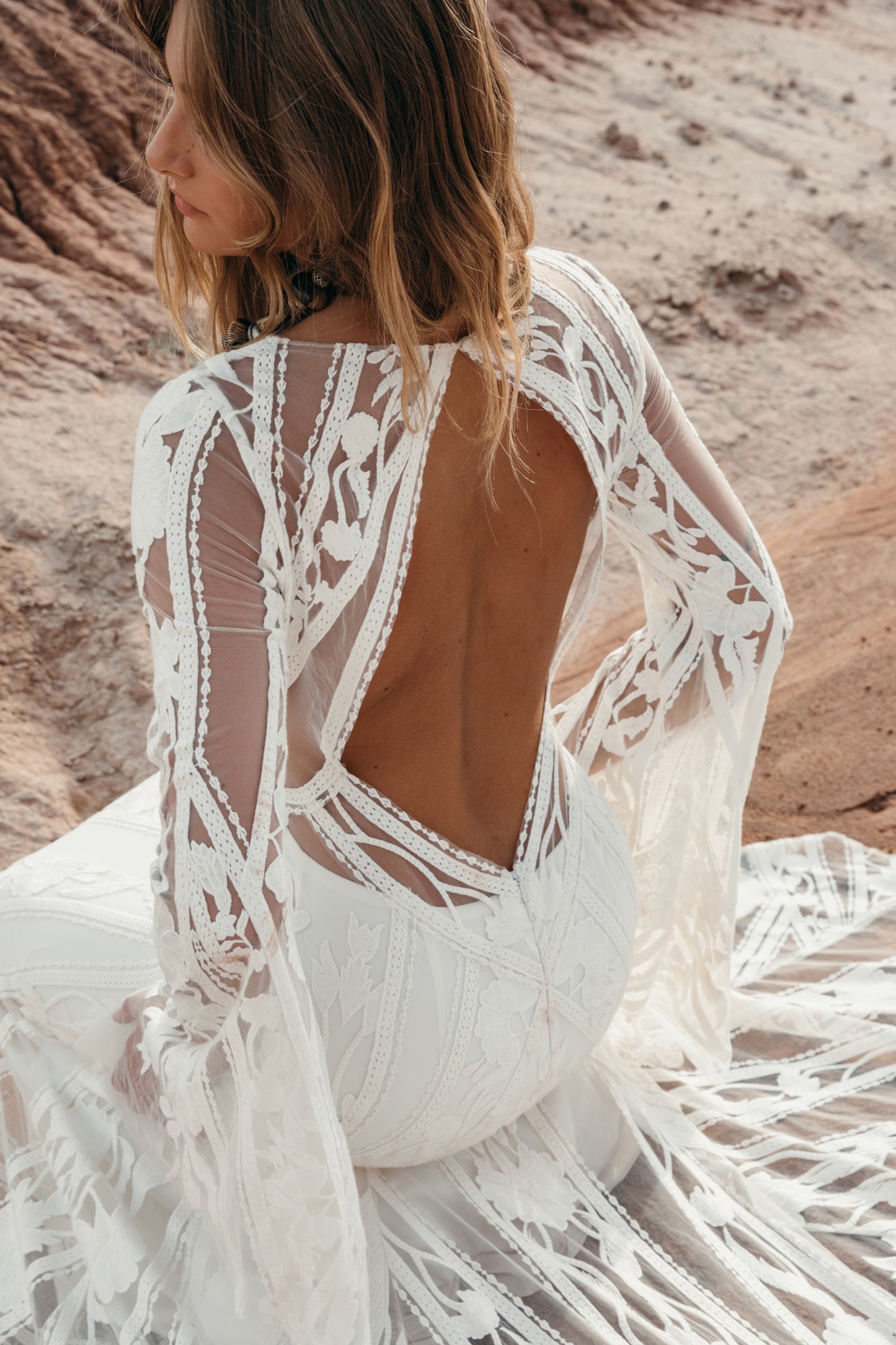 Rider Gown Off White - UK8