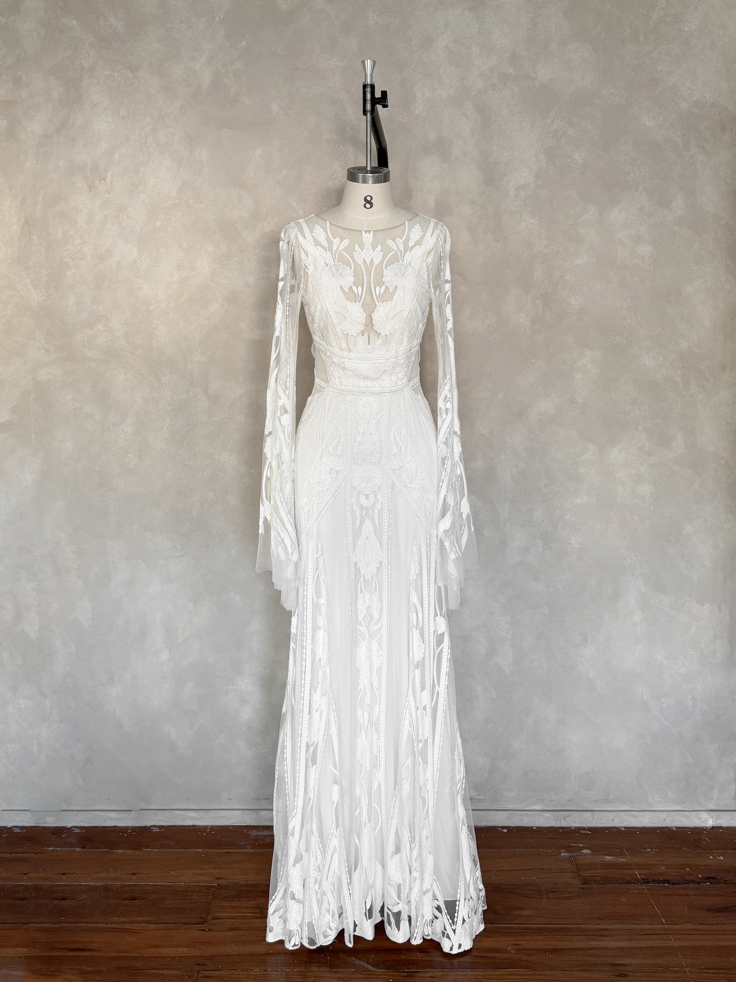 Rider Gown Off White - UK8