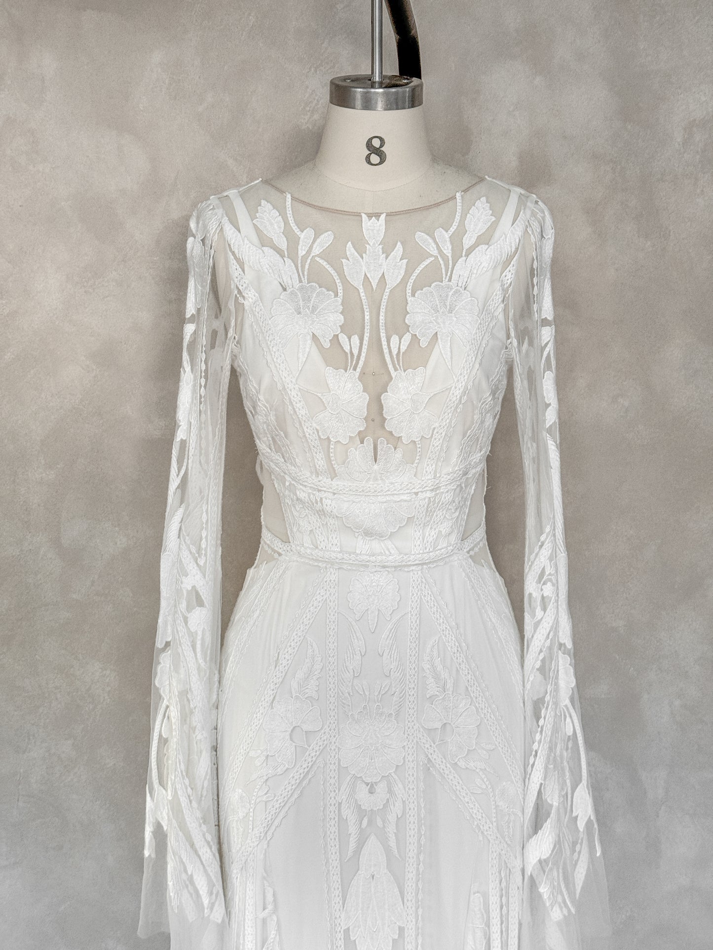Rider Gown Off White - UK8