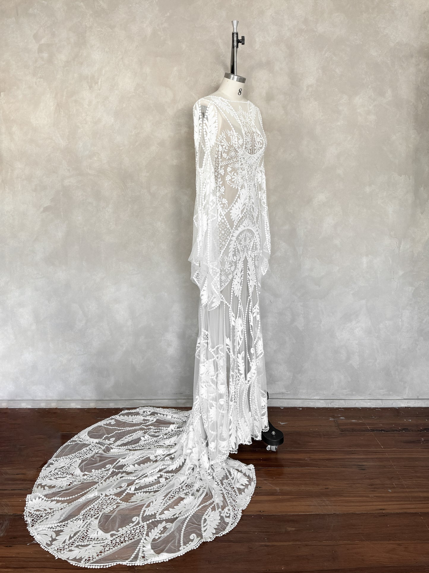Rider Gown Off White - UK8