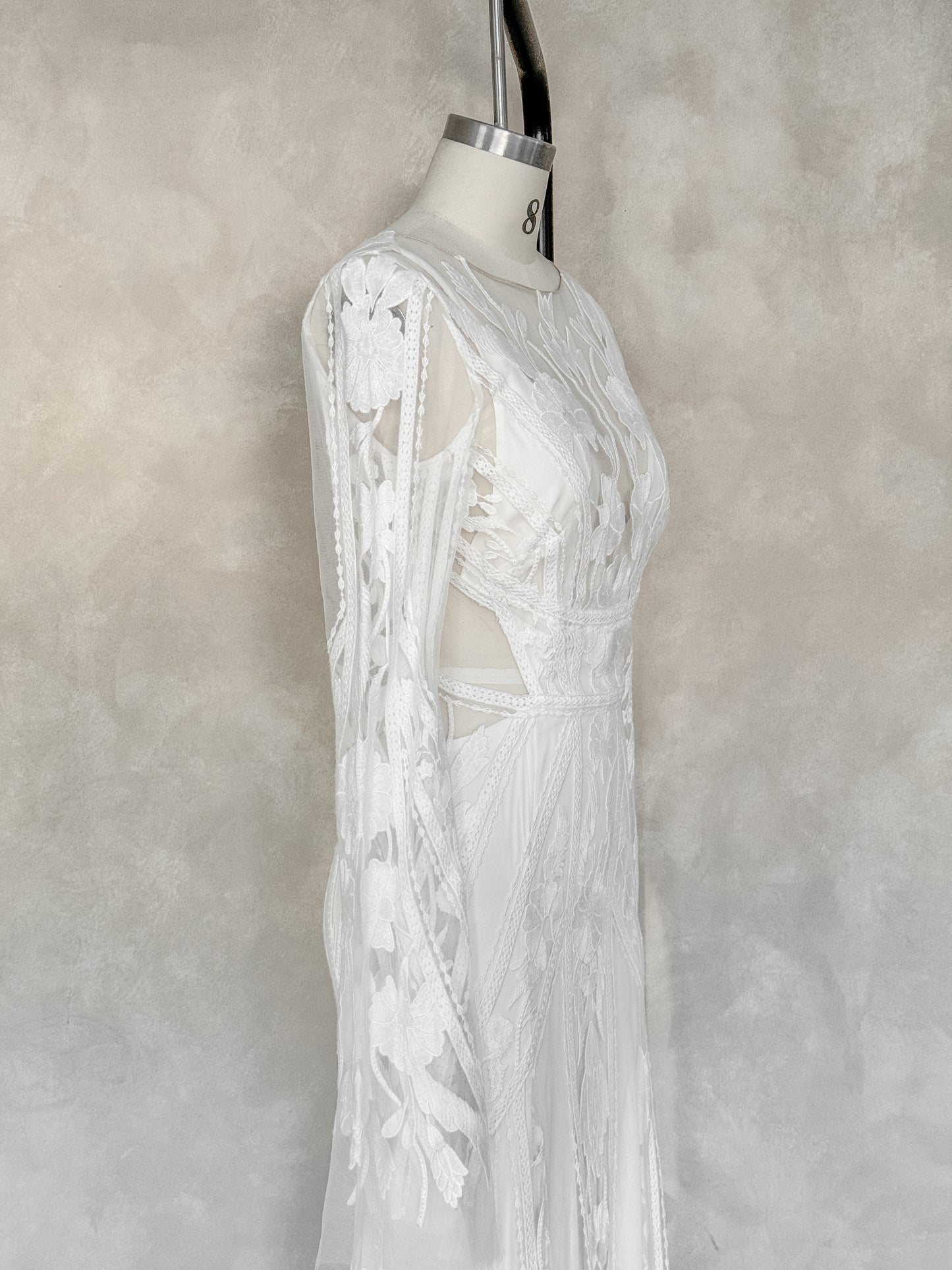 Rider Gown Off White - UK8